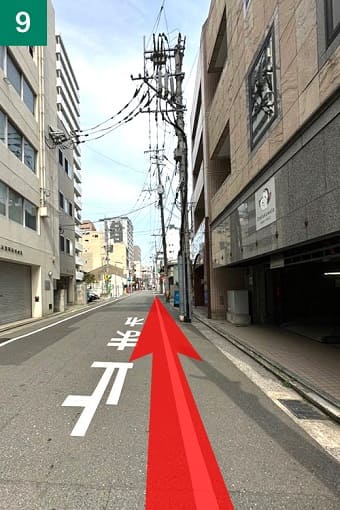 東京ノーストクリニック福岡院の行き方9