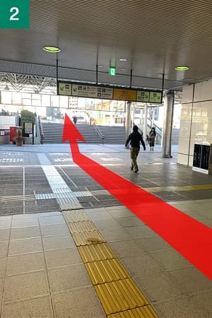 東京ノーストクリニック水戸院のアクセス2