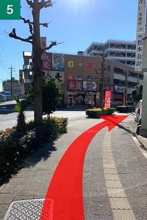 東京ノーストクリニック高崎院のアクセス5